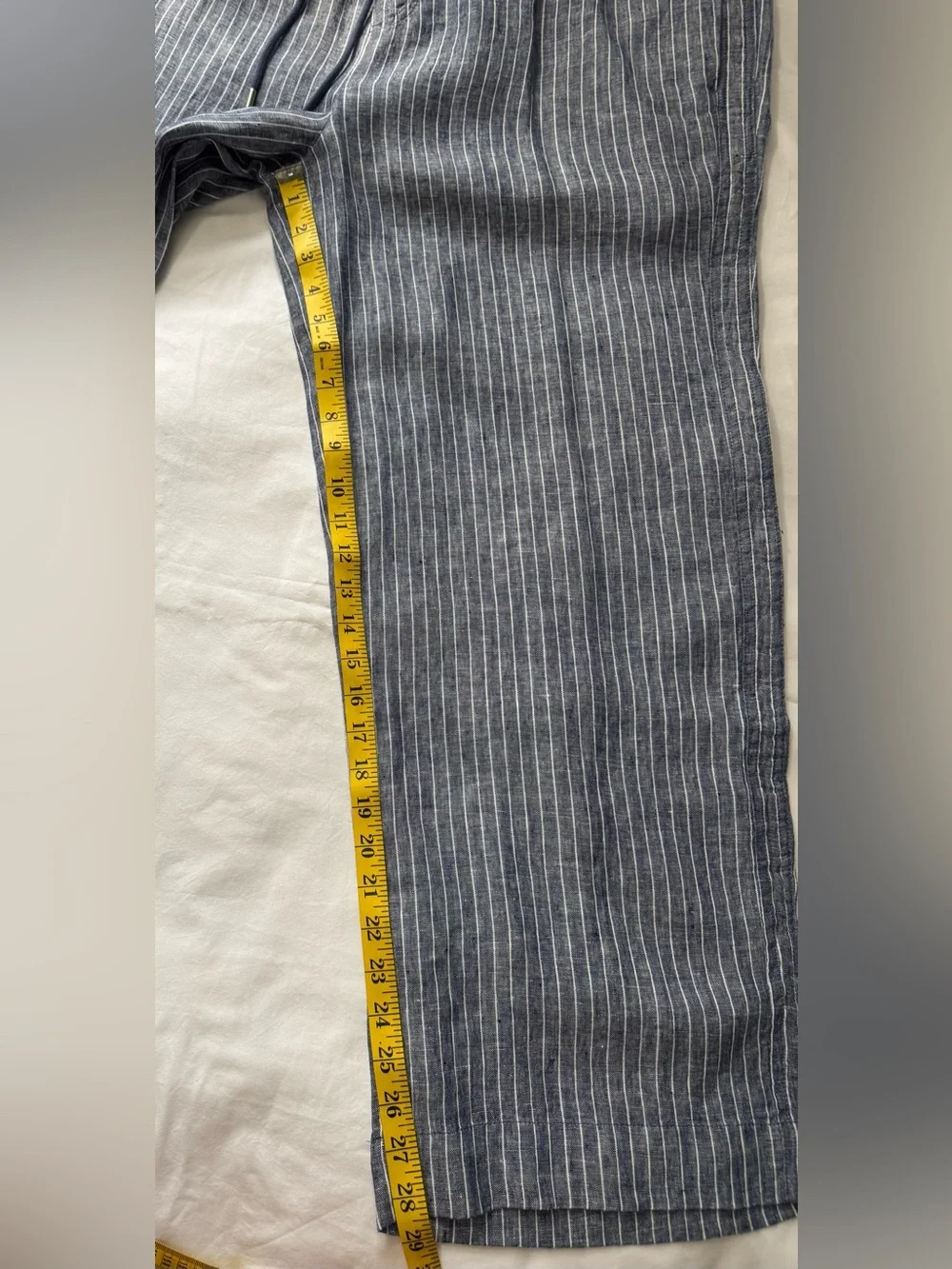 Quince linen drawstring